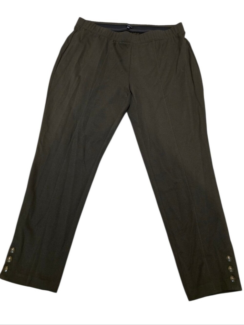 Talbots Woman Petites Olive Green PANTS  (2XP)